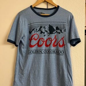 Urban outfitters coors beer tee